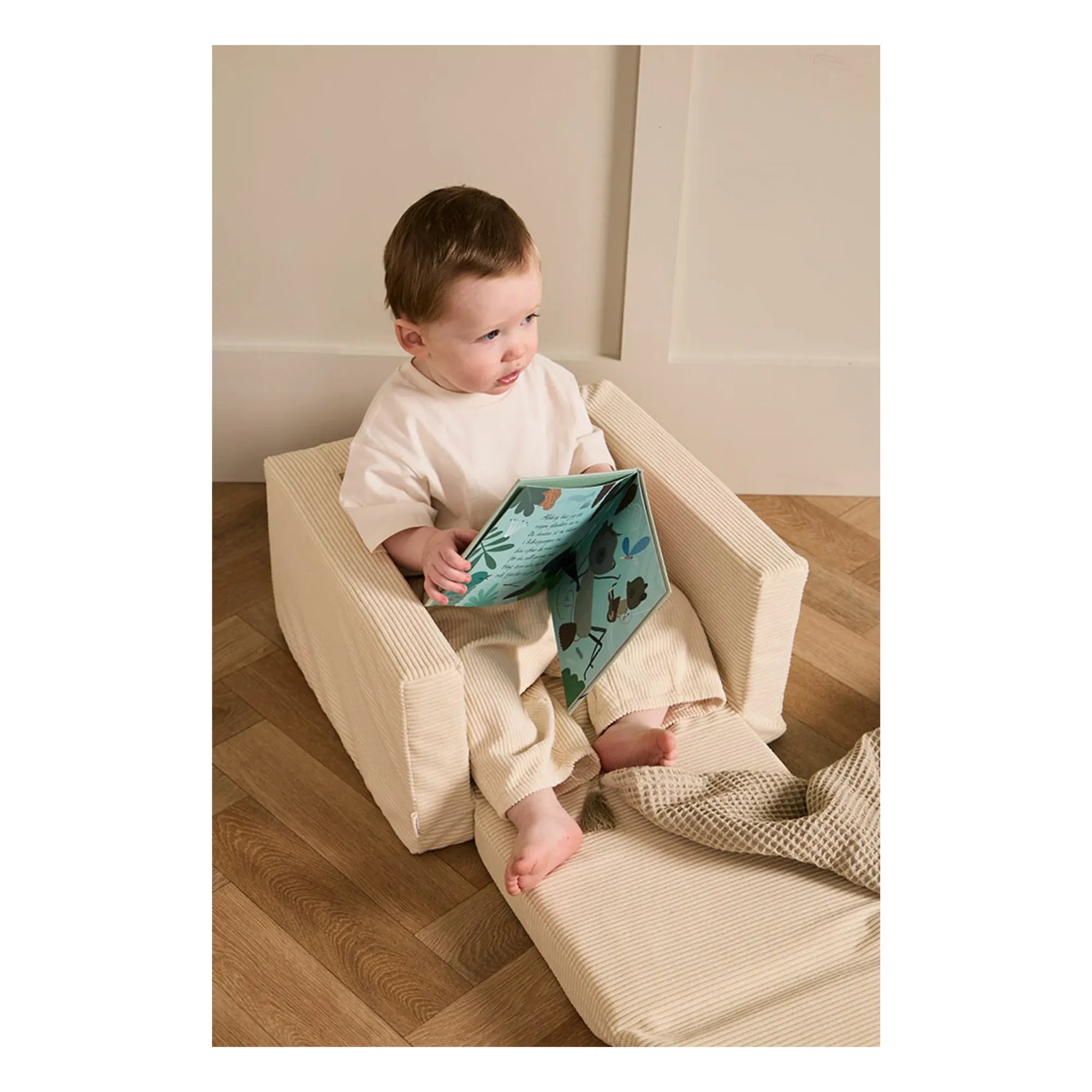 Kid's Concept - Fireplace Armchair | Ecru