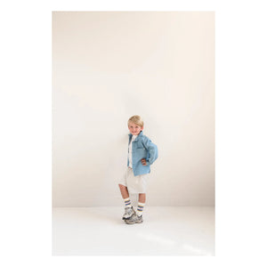 Jenest - Xavi Organic Cotton Shorts | Light gray