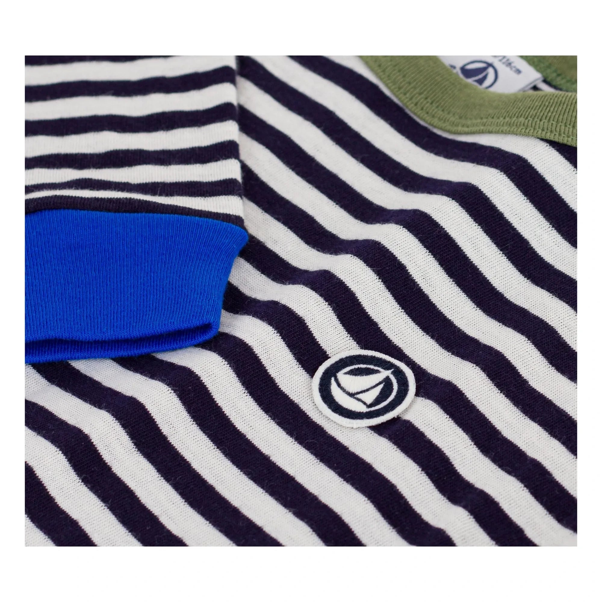 Petit Bateau - Striped T-Shirt | Blue