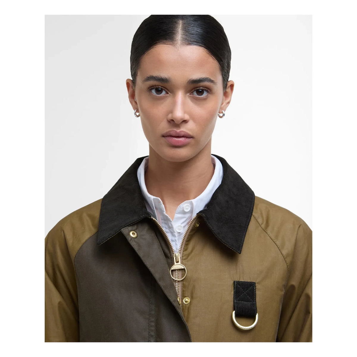 Barbour - Alma Cirée Jacket | Khaki