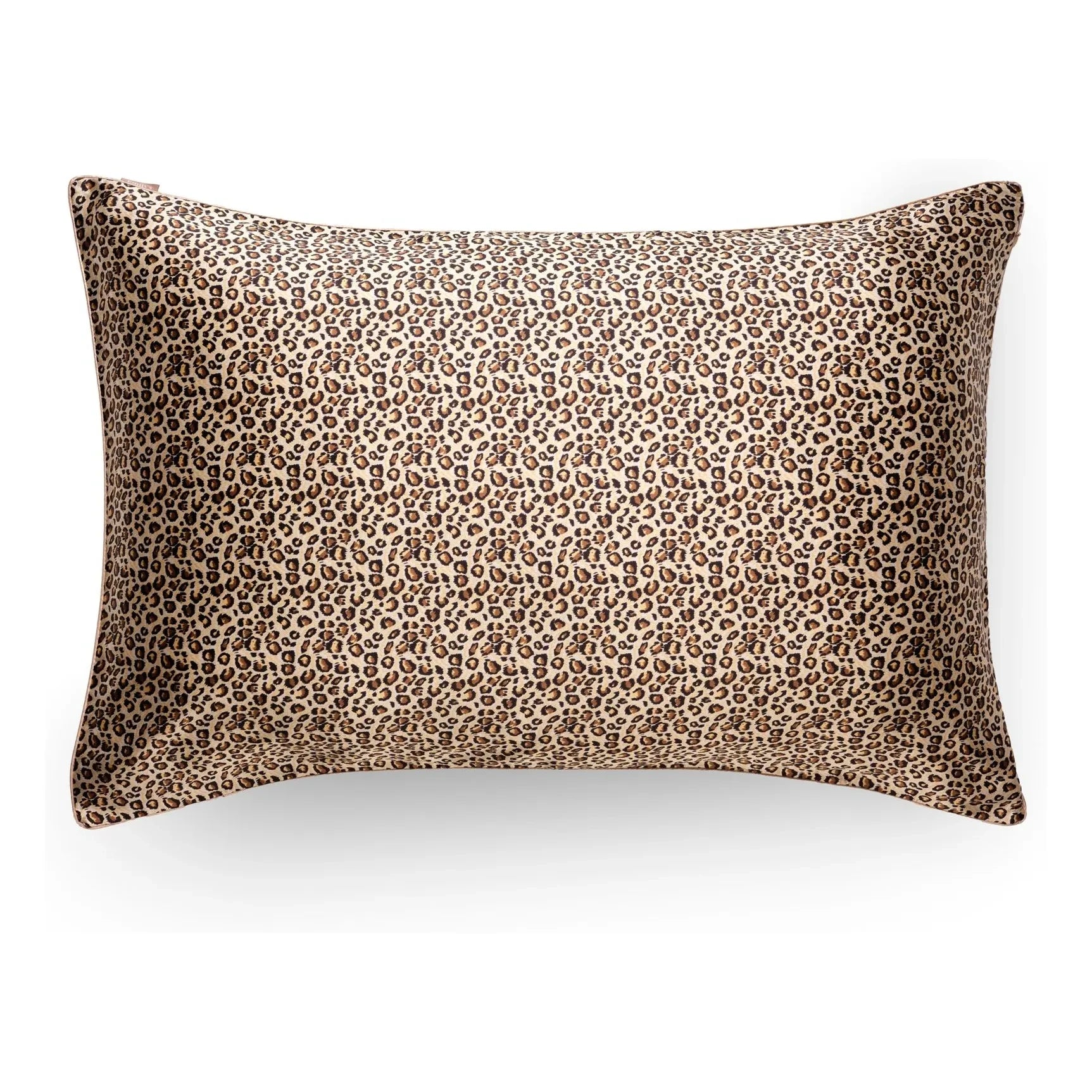 Emily's Pillow - Leopar desenli dut ipeği yastık kılıfı