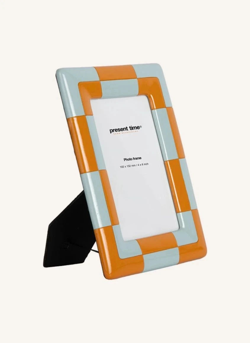Present Time - Firenze Photo Frame | Orange
