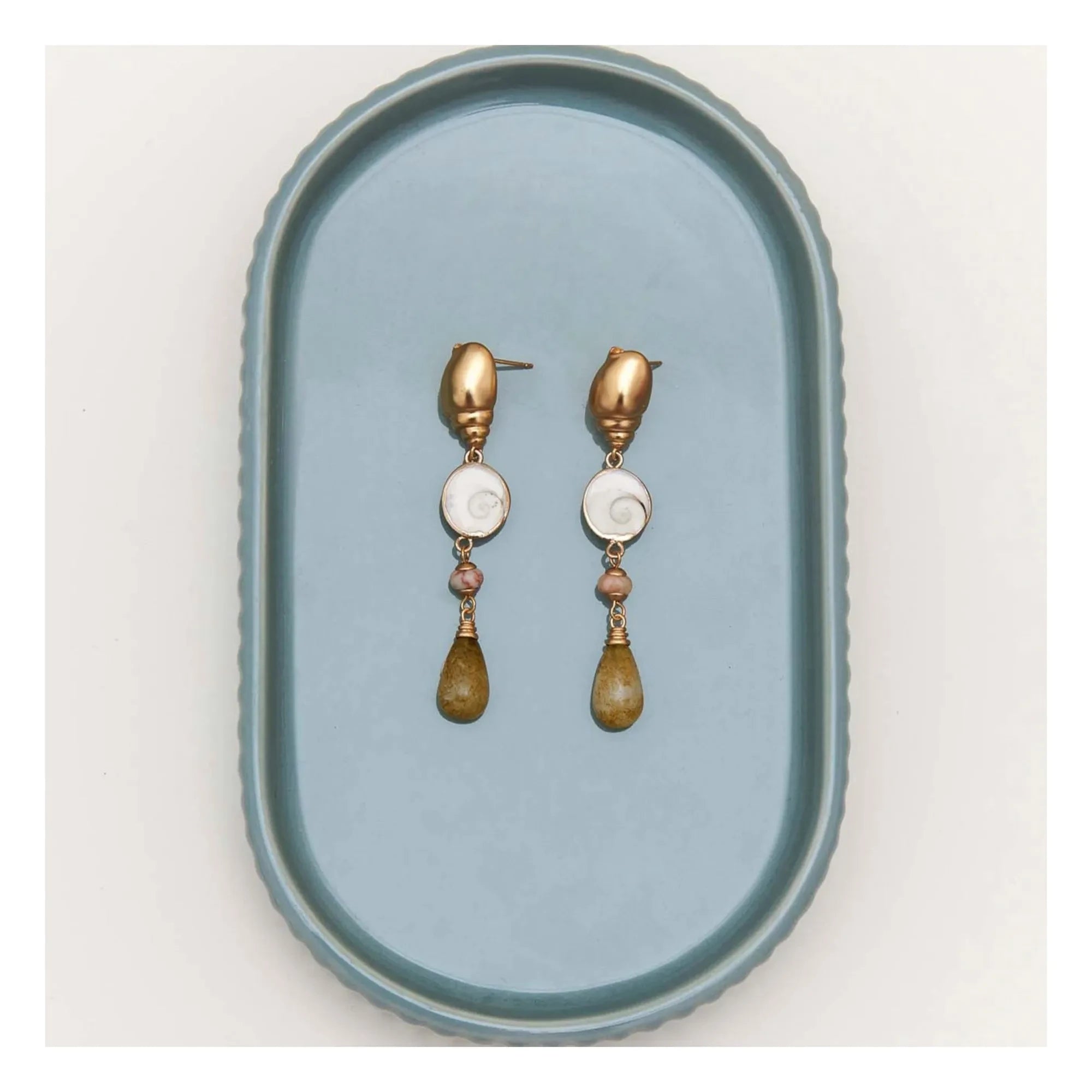 Alhaja - Caracola Earrings | Gold