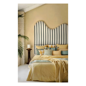 Haomy - Dili cotton voile duvet cover | Straw Yellow