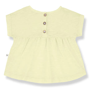 1+ in the family - Blouse Atenas Chinée | Light Yellow