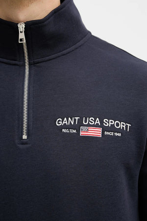 Gant düz erkek sweatshirt