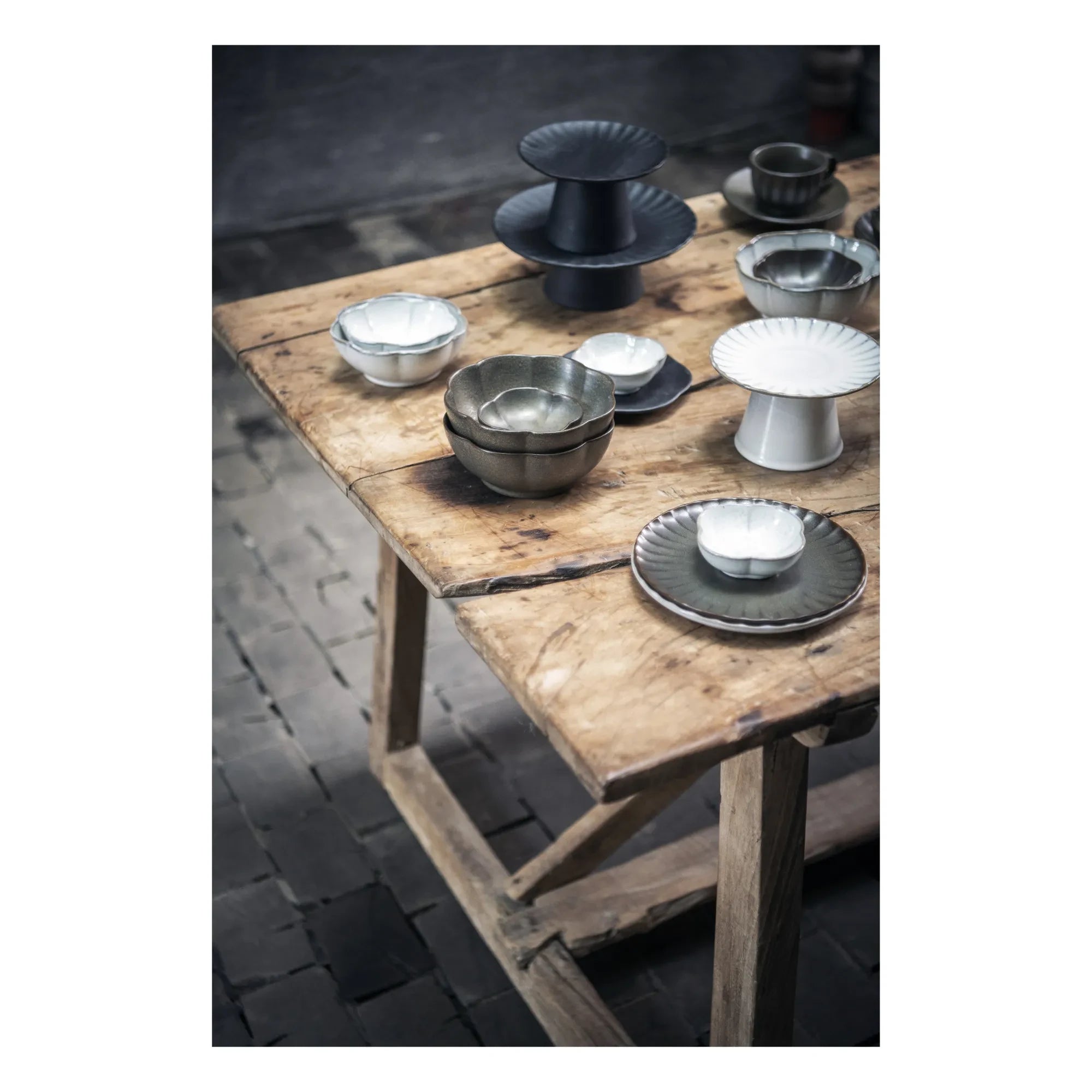 Serax - Sergio Herman Inku Stoneware Tabak | Beyaz