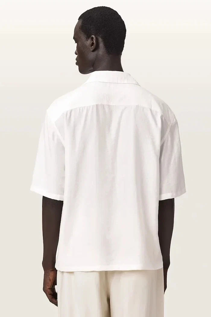AllSaints erkek viskoz gömlek PURLEY