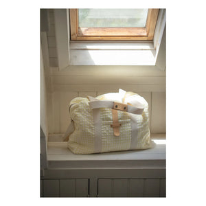 1+ in the family - Vichy Maternity Bag | Pale Yellow