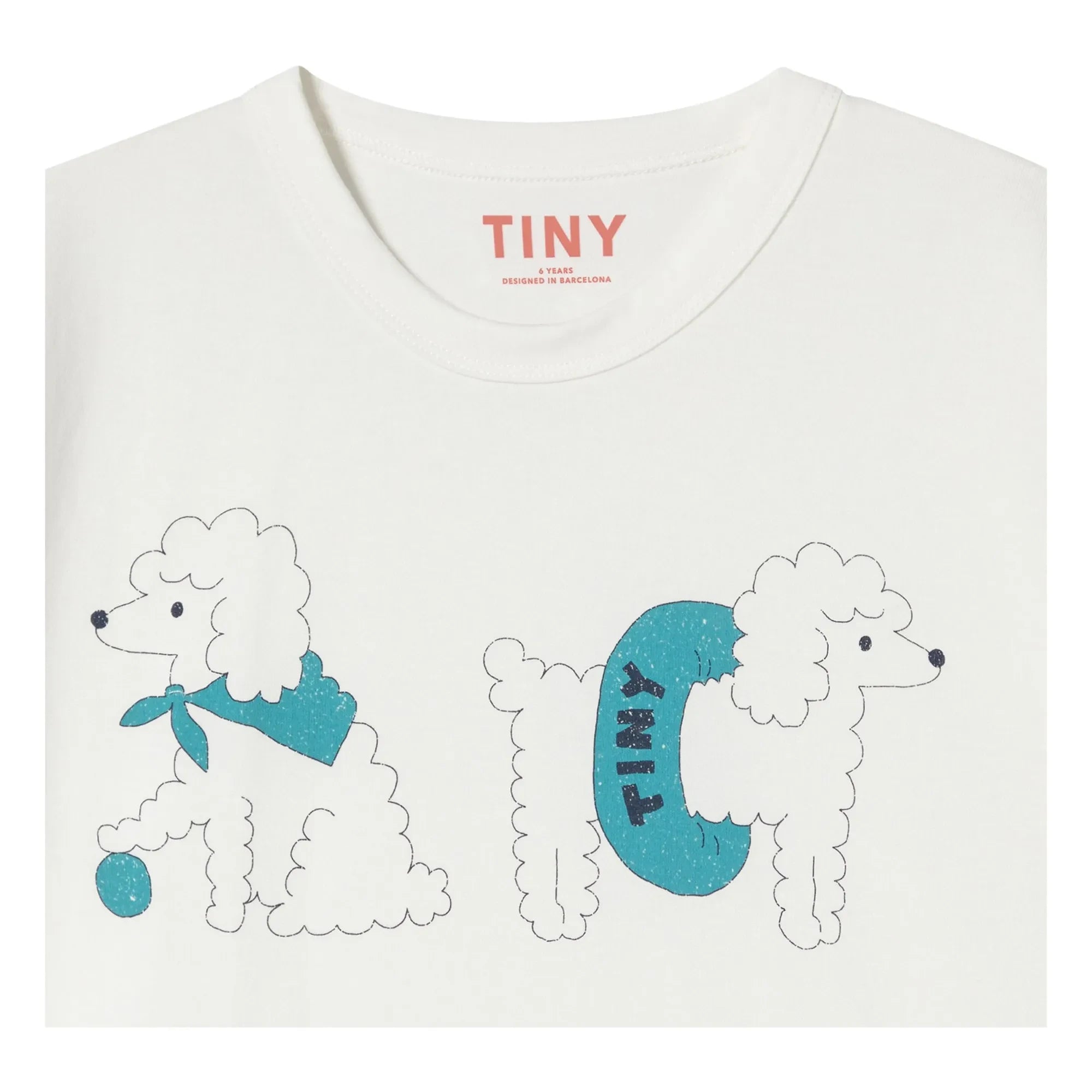 Tinycottons - Organic Cotton Dog T-Shirt | White