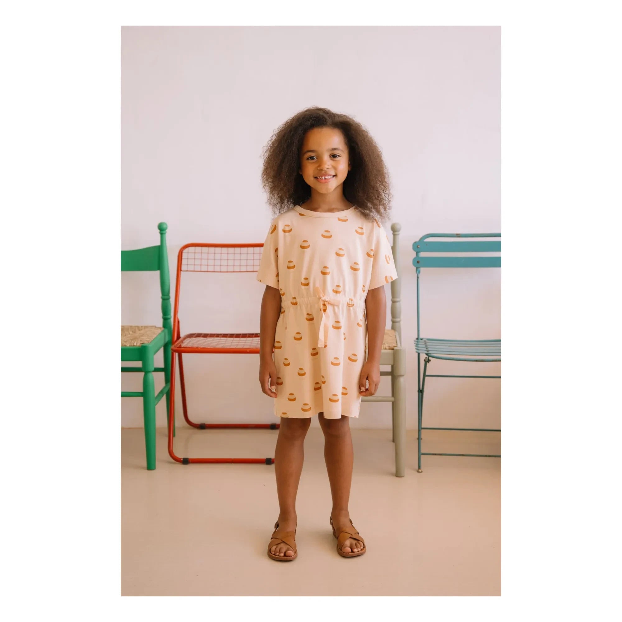 Studio Bohème - Yogi Choux Organic Cotton Dress | Beige