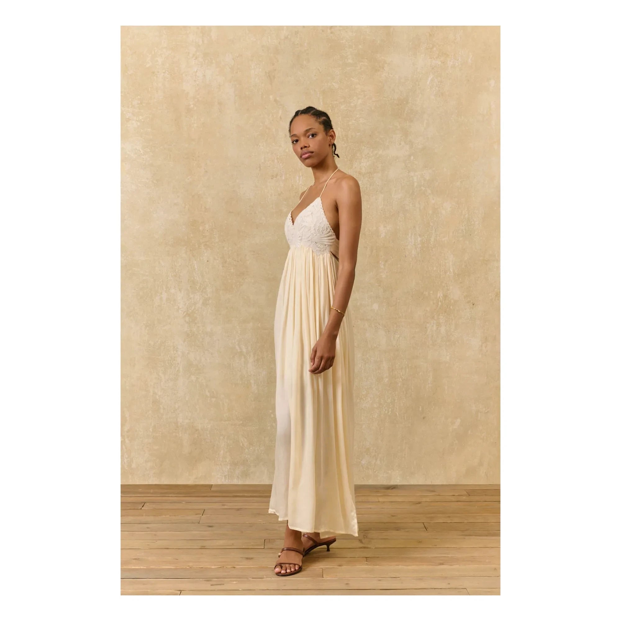 Louise Misha - Ysolde Dress | Light Yellow