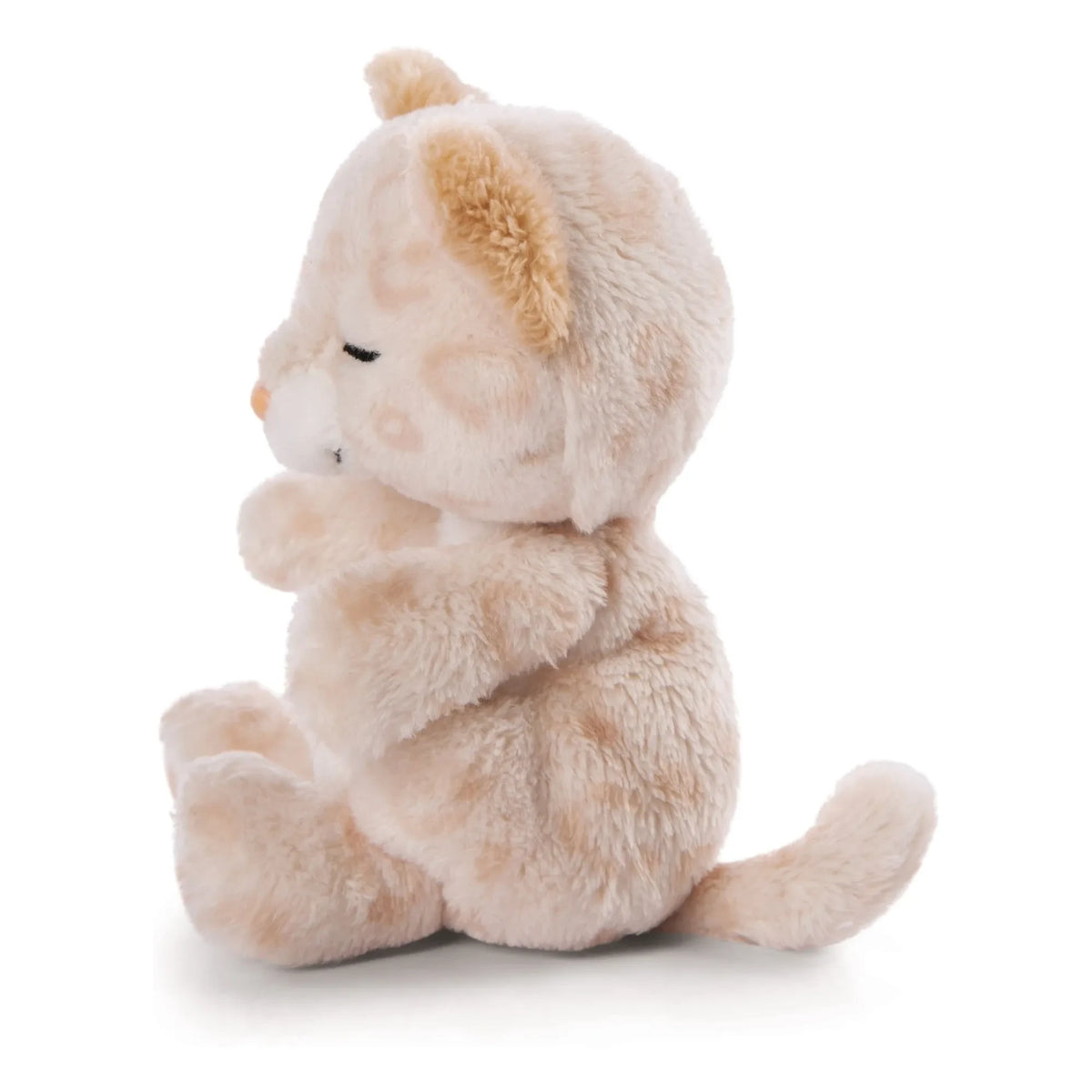 Nici - Leopard Cat Plush - Sleeping Pets | Ecru