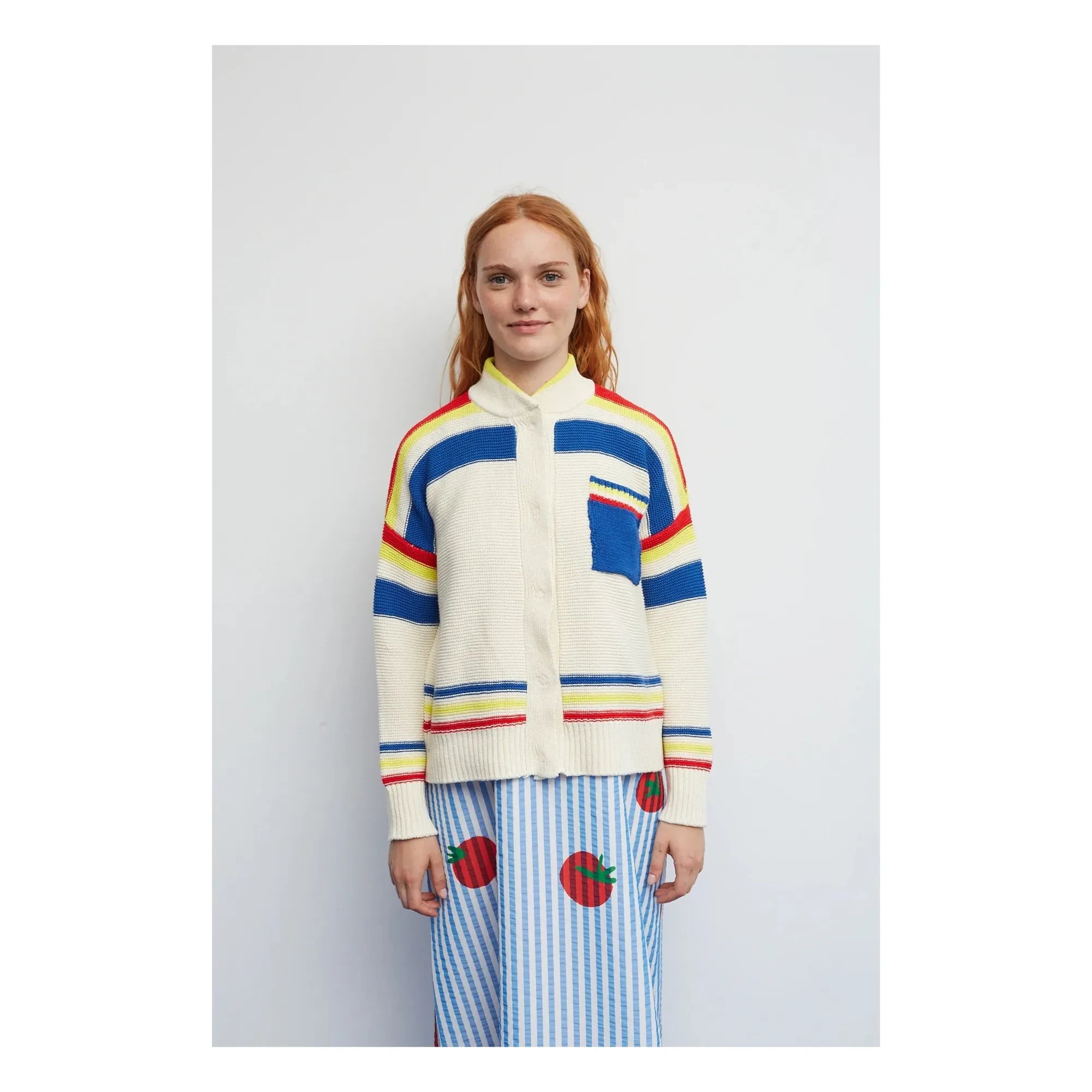 Dr Bloom - Tennis Cardigan | Ecru