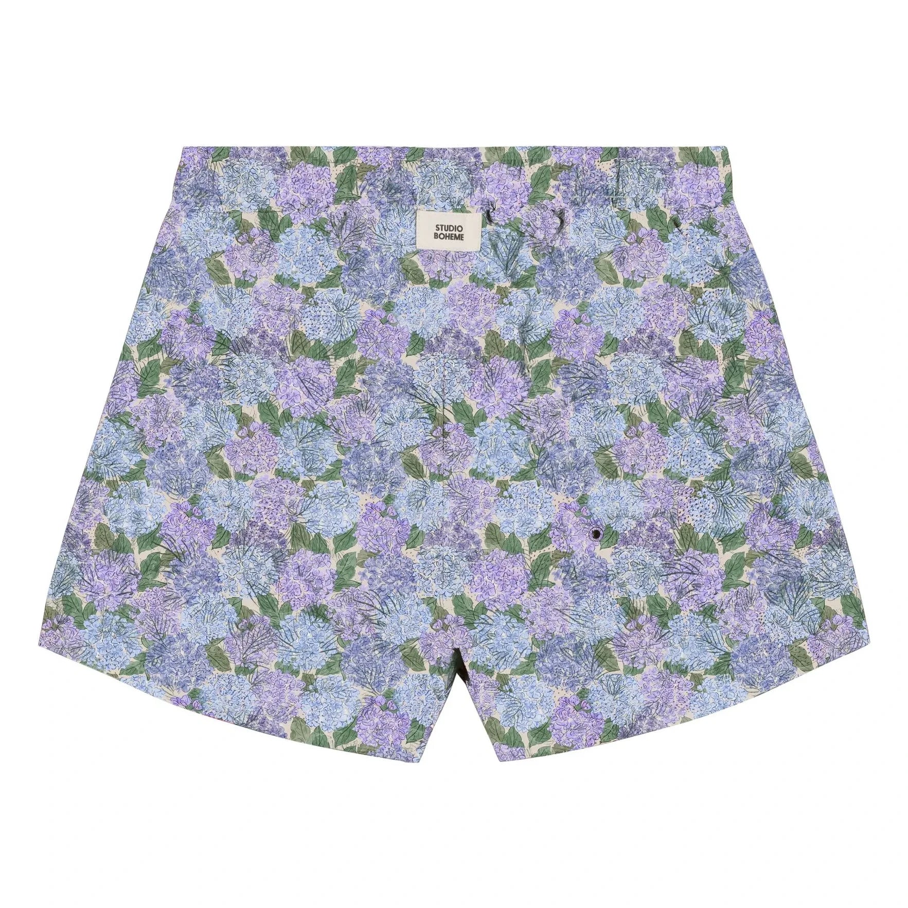 Studio Bohème - Chico Fleurs Organic Cotton Swim Shorts | Lilac