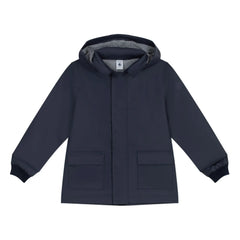 Petit Bateau - Iconic Raincoat Made from Recycled Fibers | Navy Blue