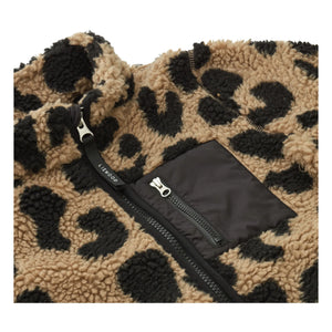 Liewood - Nolan Recycled Material Faux Leopard Coat | Brown