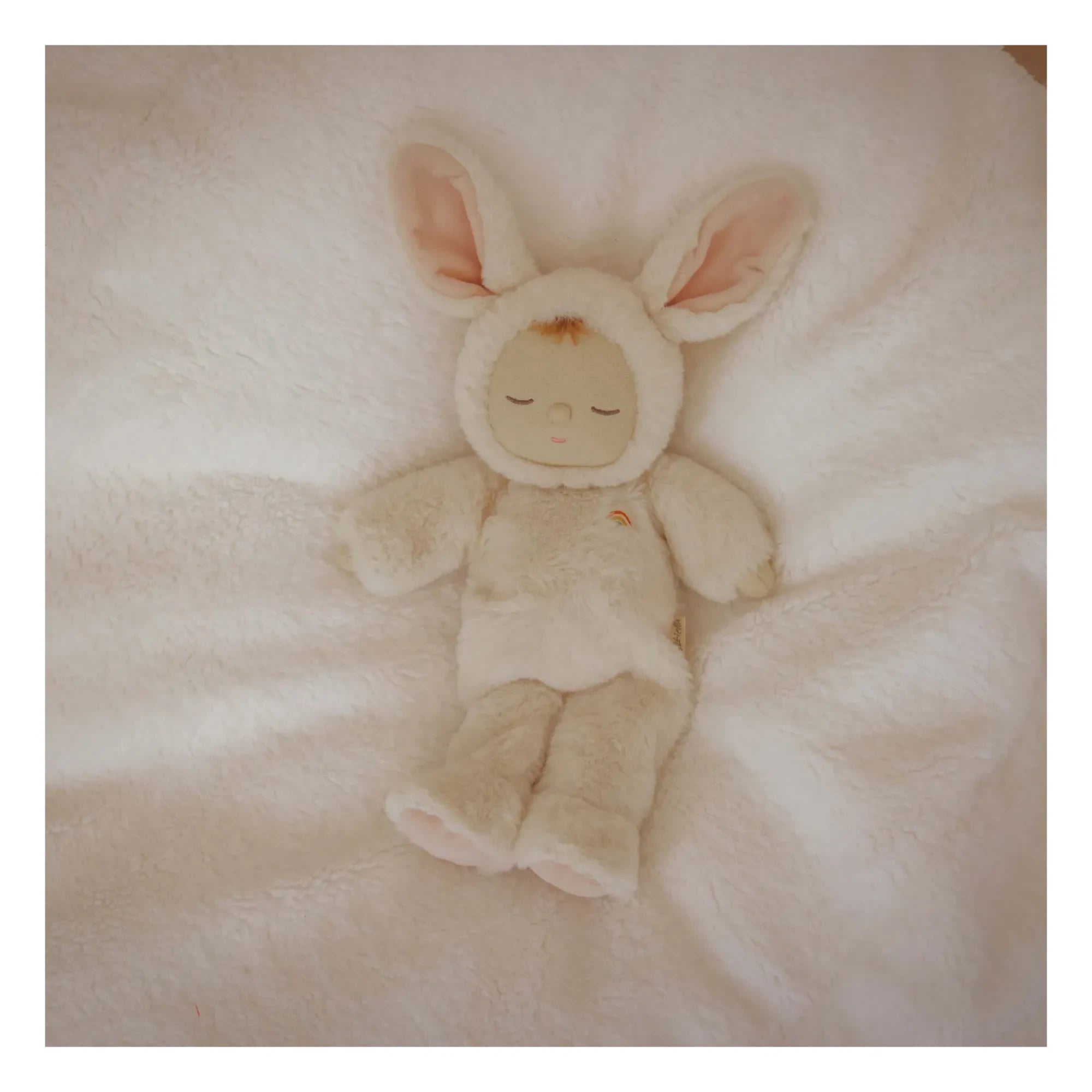 Olli Ella - Cozy Dinkums Rabbit Baby | Beige