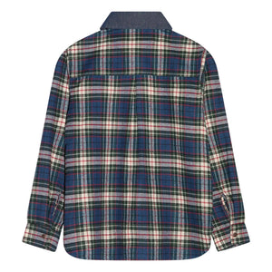 Finger in the Nose - Enara Checkered Shirt | Blue