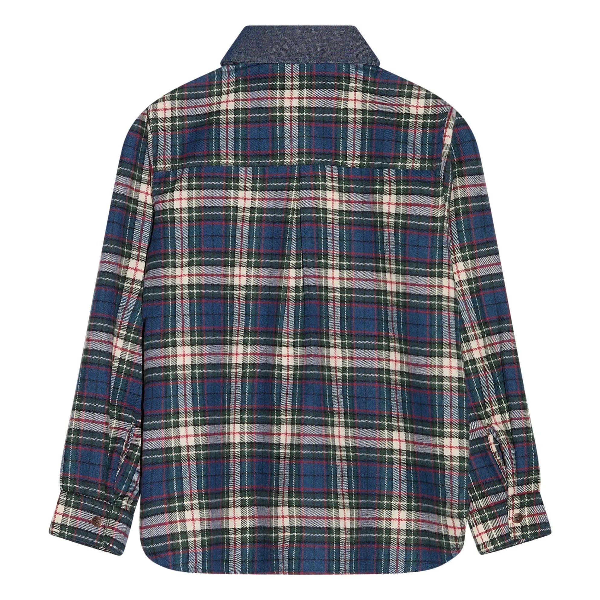 Finger in the Nose - Enara Checkered Shirt | Blue