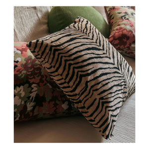 The Socialite Family - Carino Square Velvet Cushion | Tiger