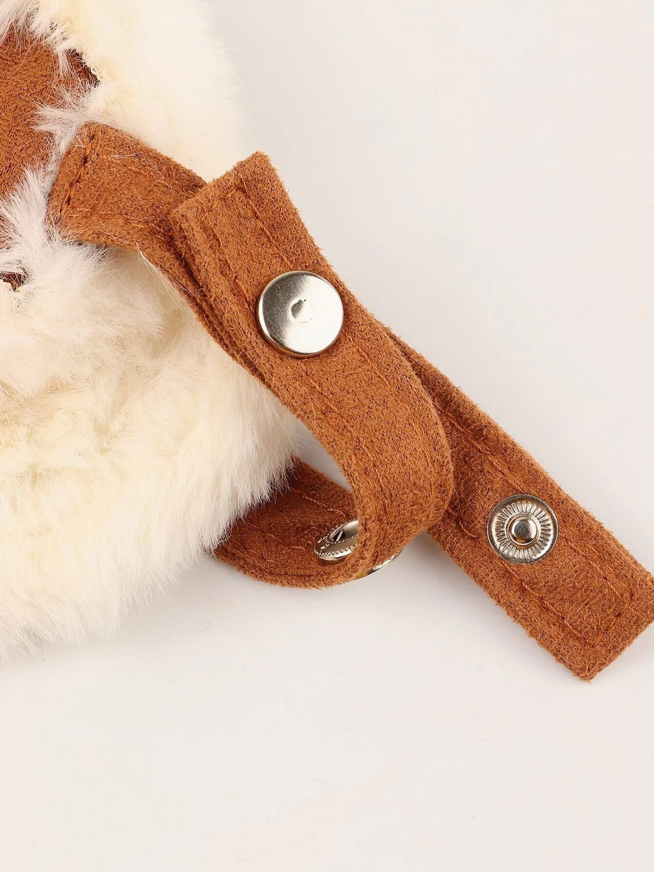 Dinossi - Polar Kürklü Ponponlu Pilot Çocuk Şapkası-Dinossi