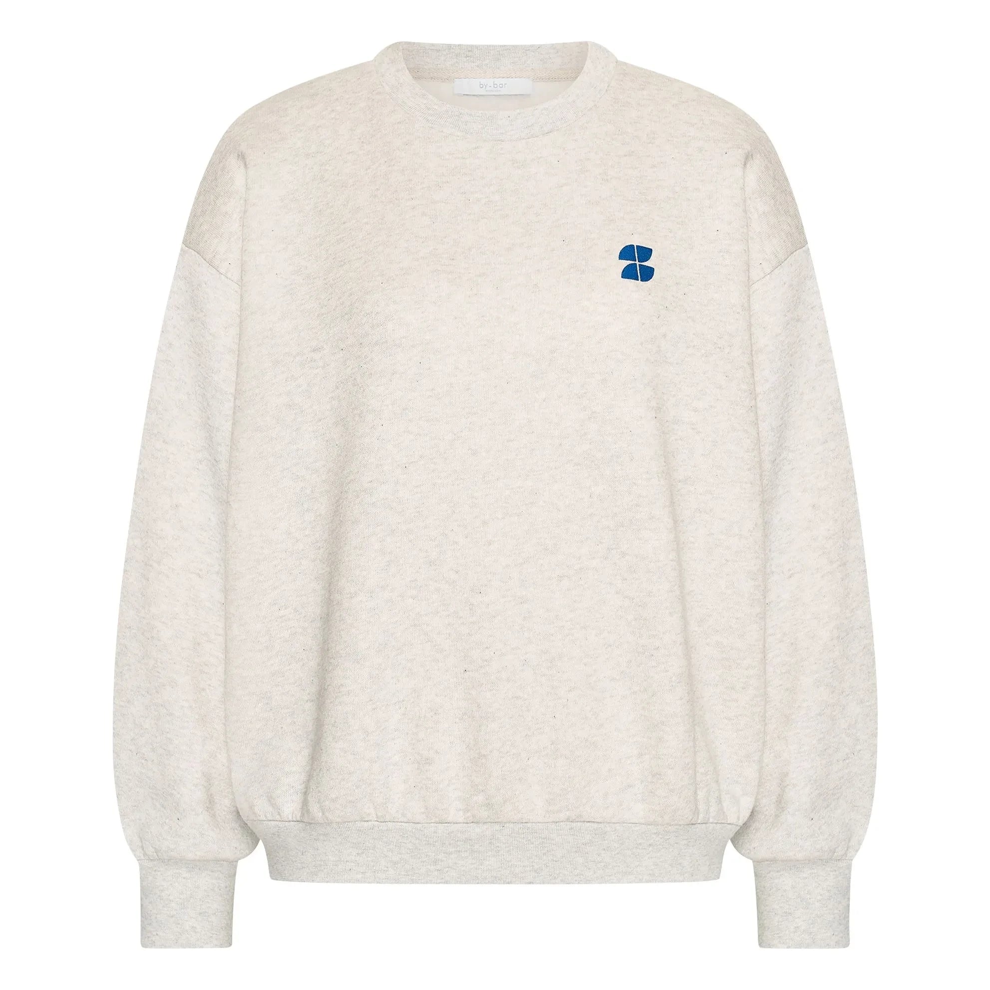 By Bar - Bibi Lucky Everyday Cotton Sweatshirt | White