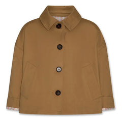 AO76 - Mayla Buttoned Jacket | Brown
