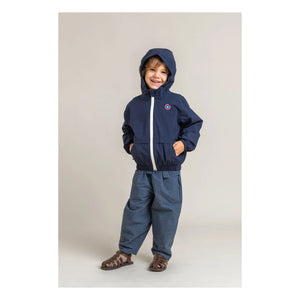 Flotte - Bastille Waterproof Windbreaker Recycled Fiber | Navy Blue