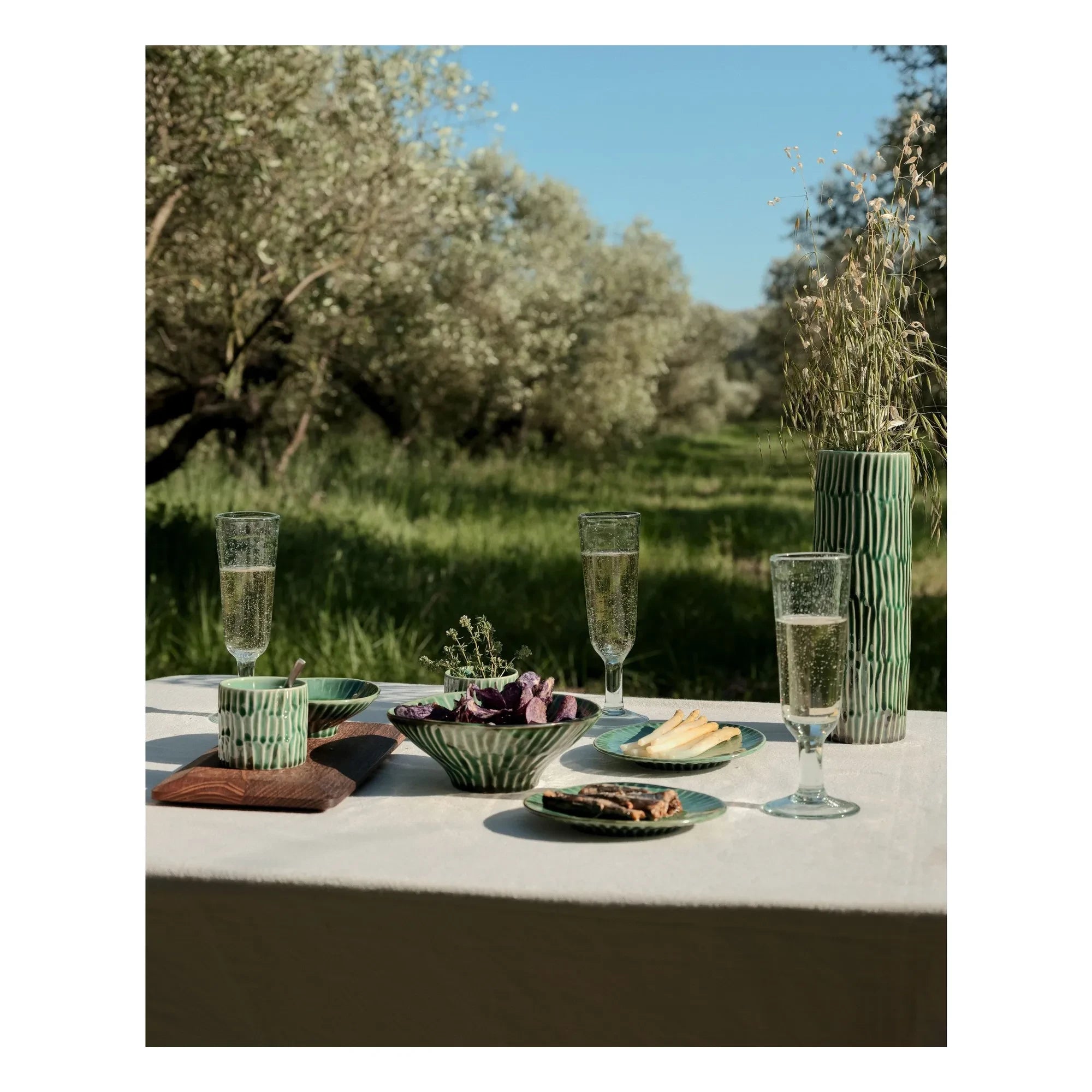 Serax - Verde Lanza Bowls, Pascale Naessens - Set of 2 | Green