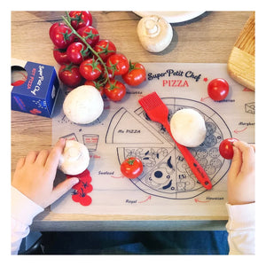 Superpetit - Patterned American Service Set - Pizza Set