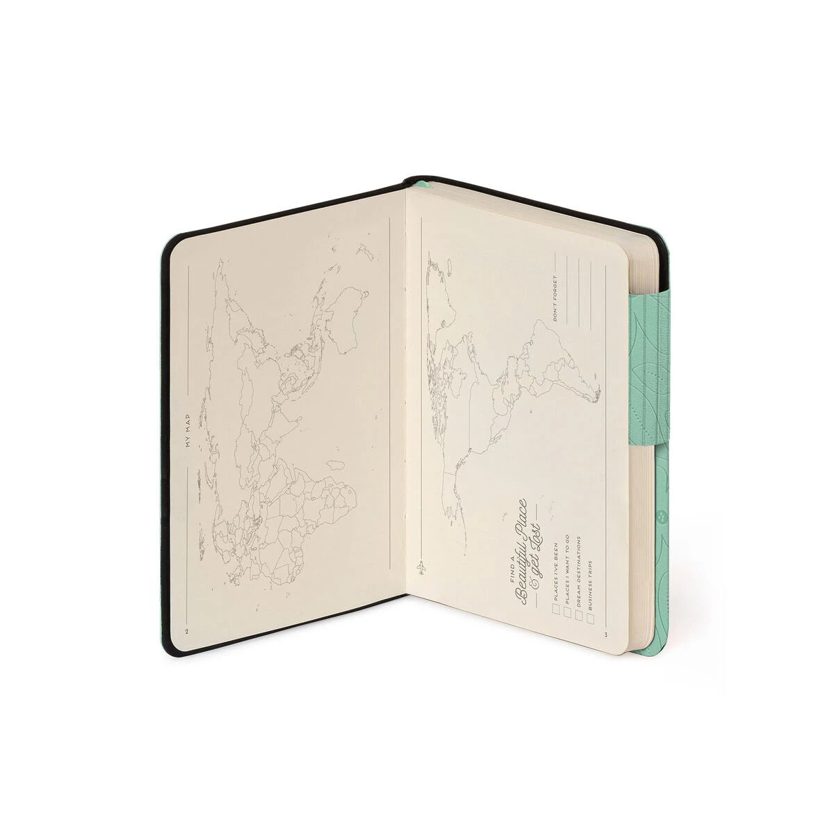 Legami - Notebook with Blank Pages and Monochrome Soft Cover - Botanic Garden - My Notebook