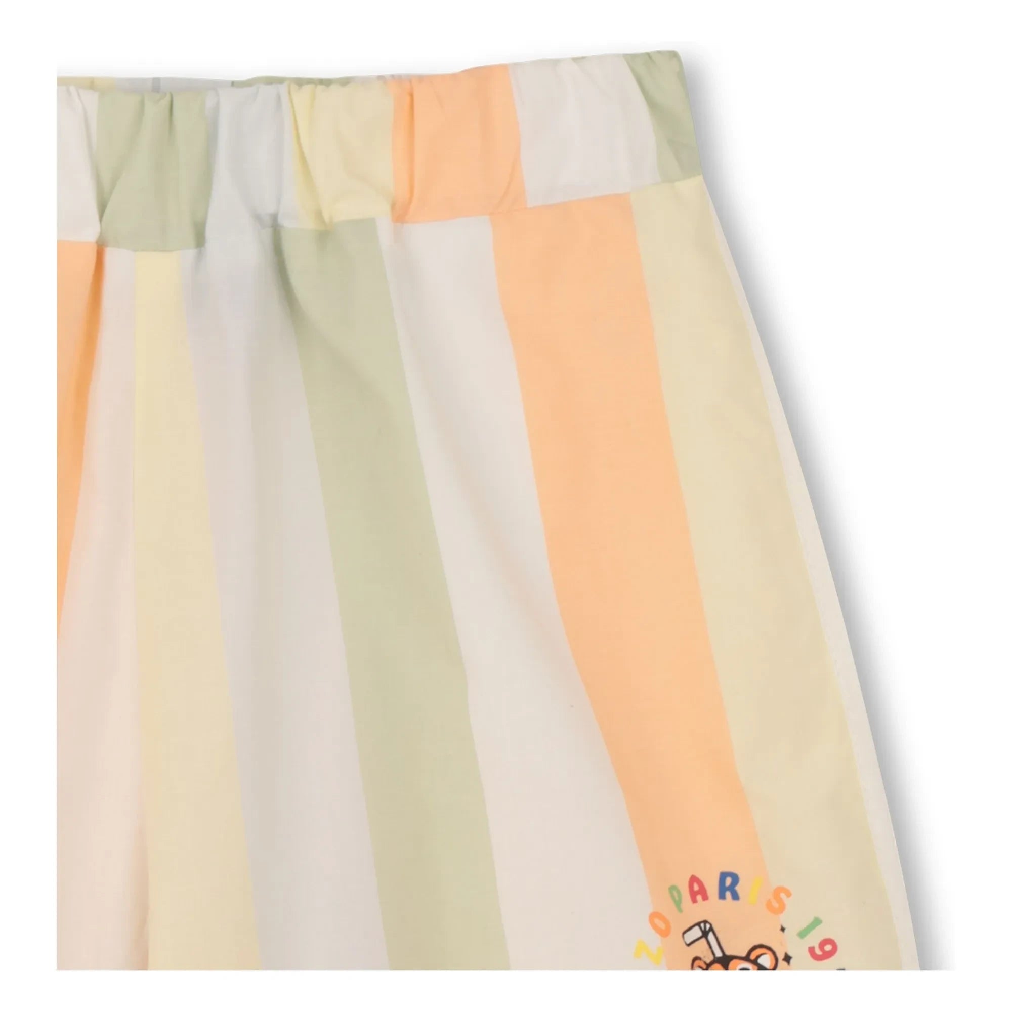 Kenzo - Happy Sweet Striped Shorts | Pale yellow