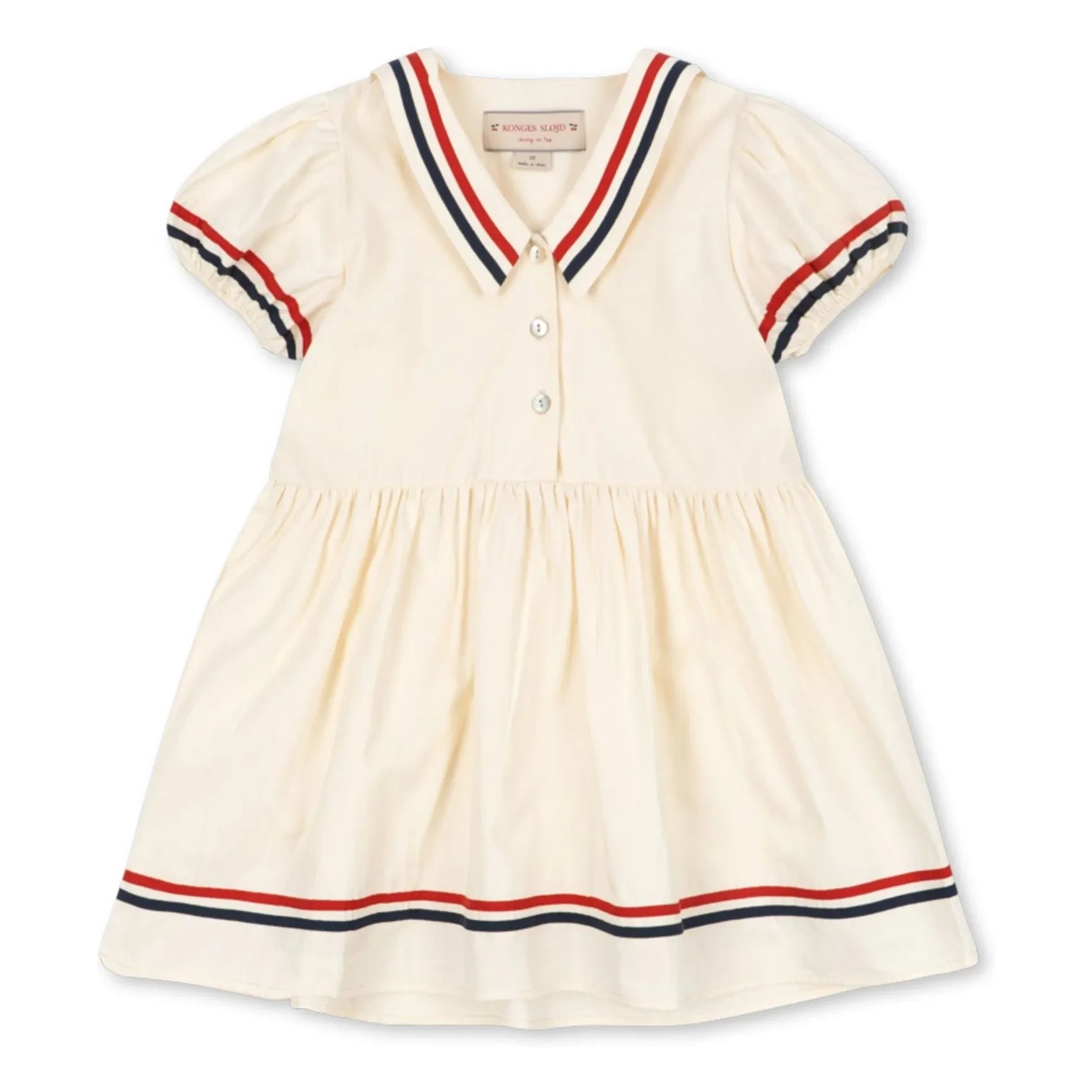 Konges Sløjd - Allie Organic Cotton Dress | Ecru