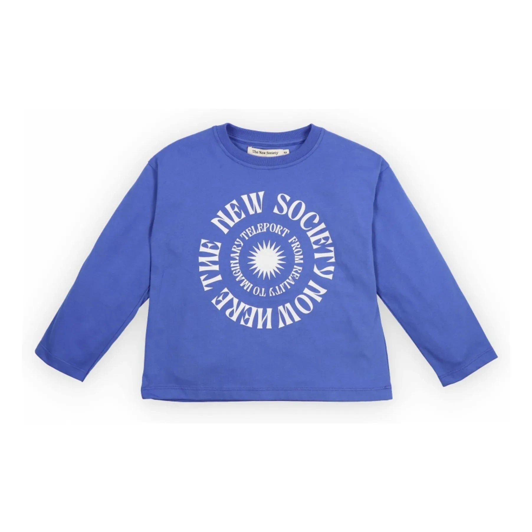 the new society - Oscar Organic Cotton T-Shirt | Purple