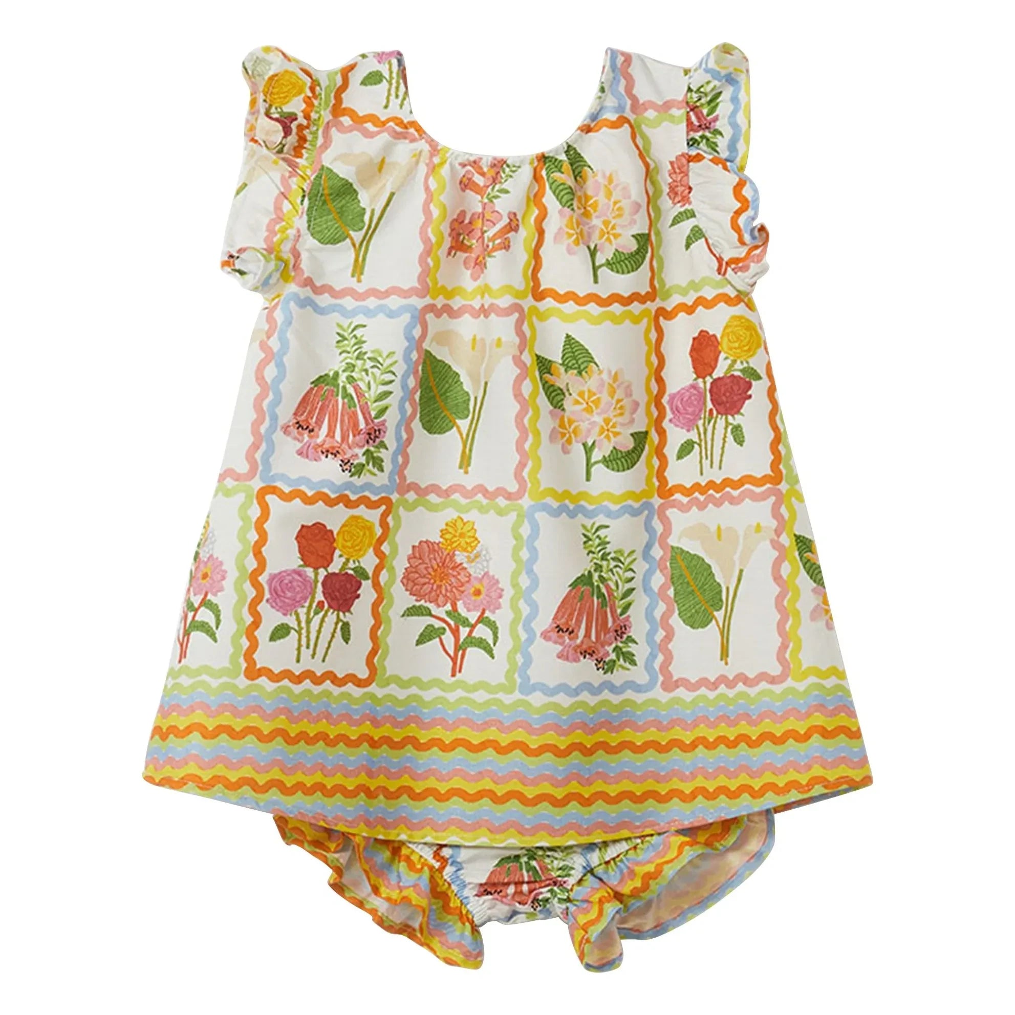 Fabula - Floral Romper | Yellow