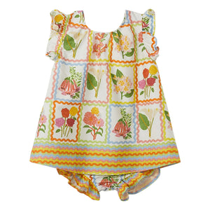 Fabula - Floral Romper | Yellow