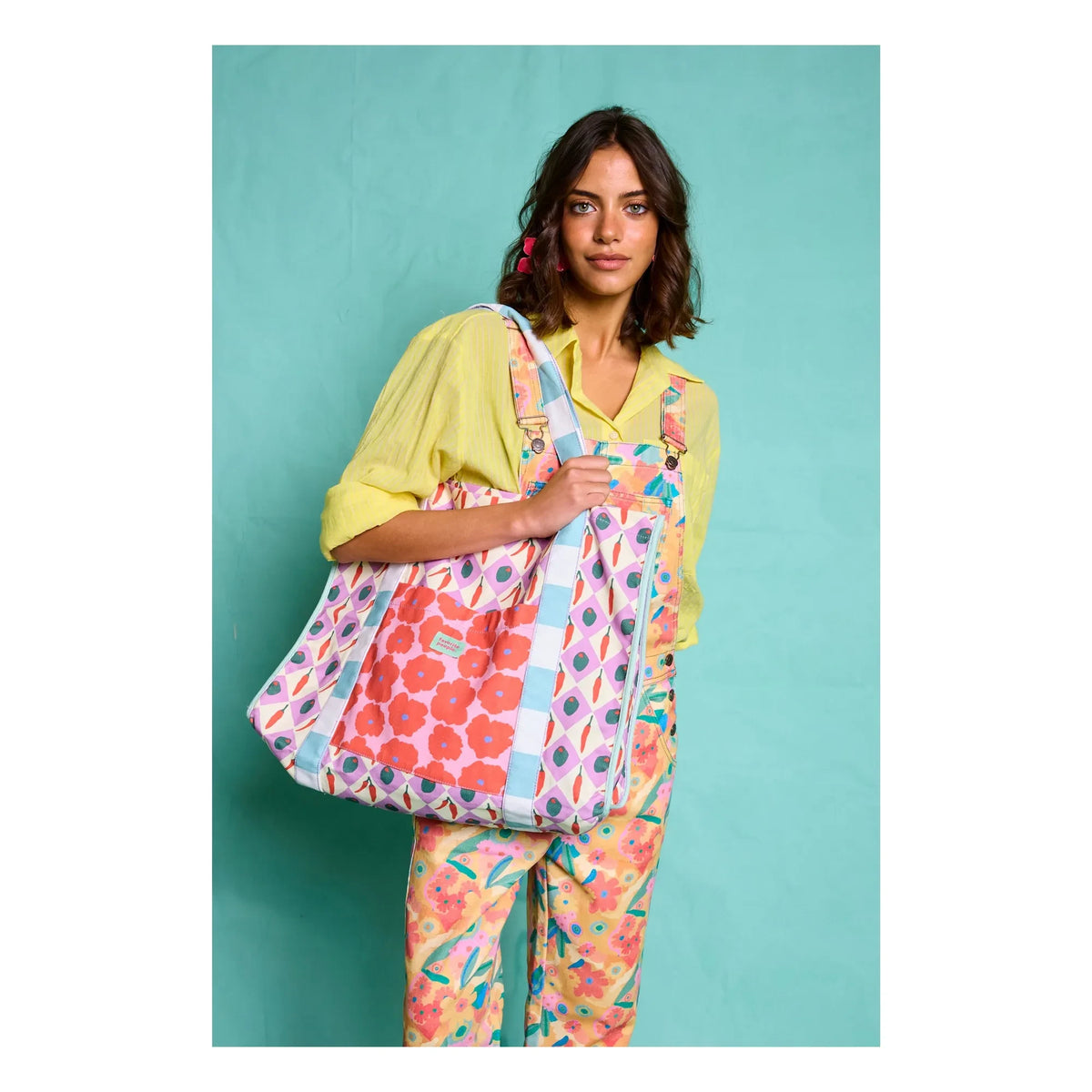 Favorite People - Tote Bag Formaggio Fleuri | Purple