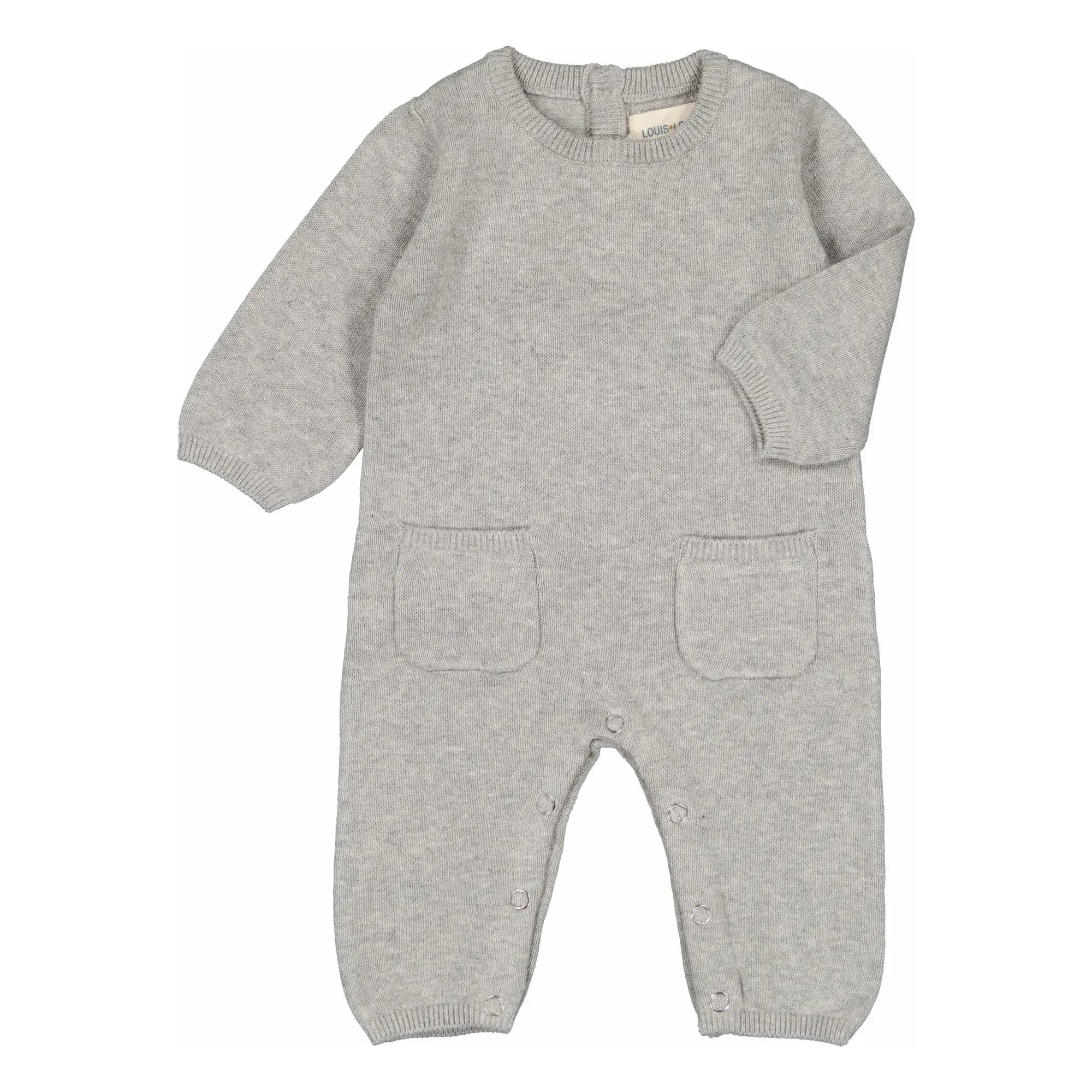 Louis Louise - Koala Jumpsuit | Heather Gray