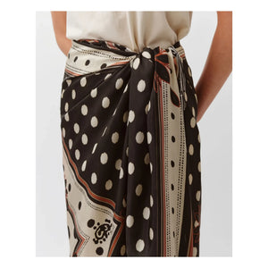 Diega - Silk Pareo | Ecru