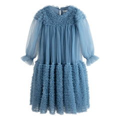 C'era Una Volta - Carlotta Dress | Gray-Blue
