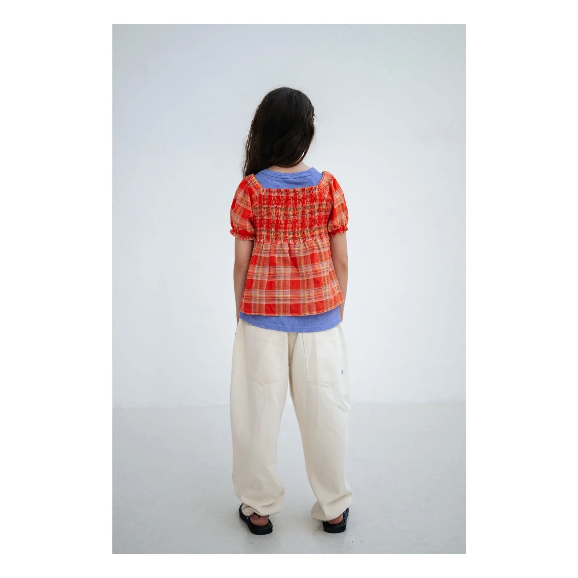 Repose AMS - Jean Barrrel Organic Cotton | Off-white