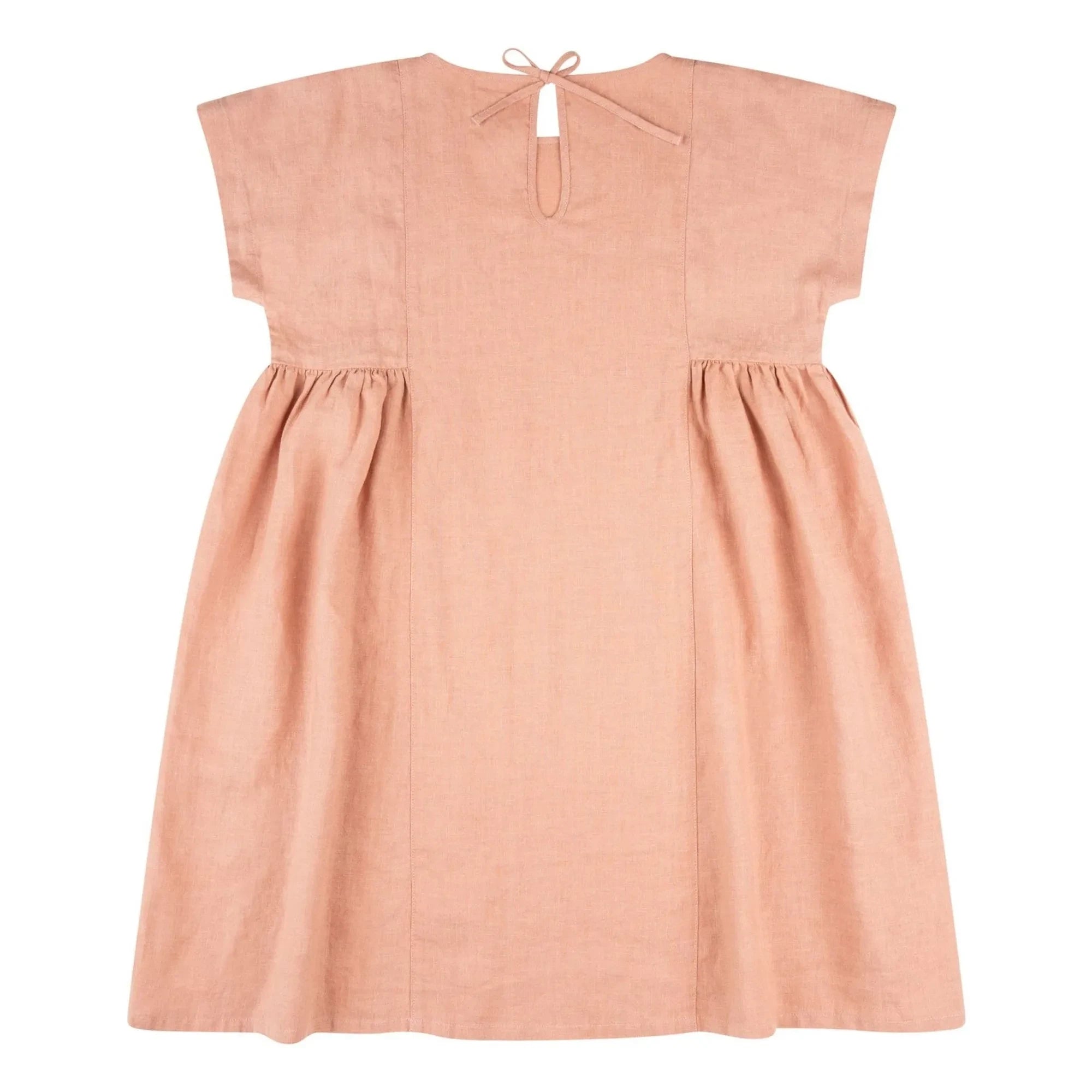 Matona - Linen Dress | Dust Pink