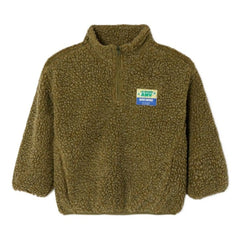 American Vintage - Hoktown Half-Zip Sweatshirt | Khaki Brown