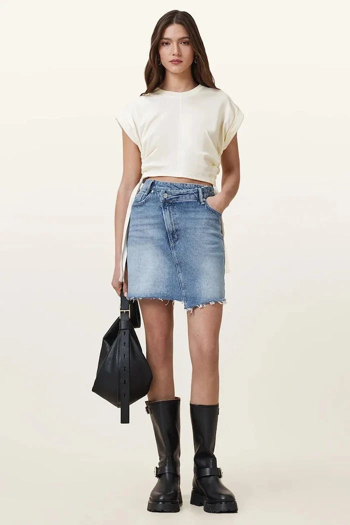 AllSaints kadın bluz MIRA SATIN