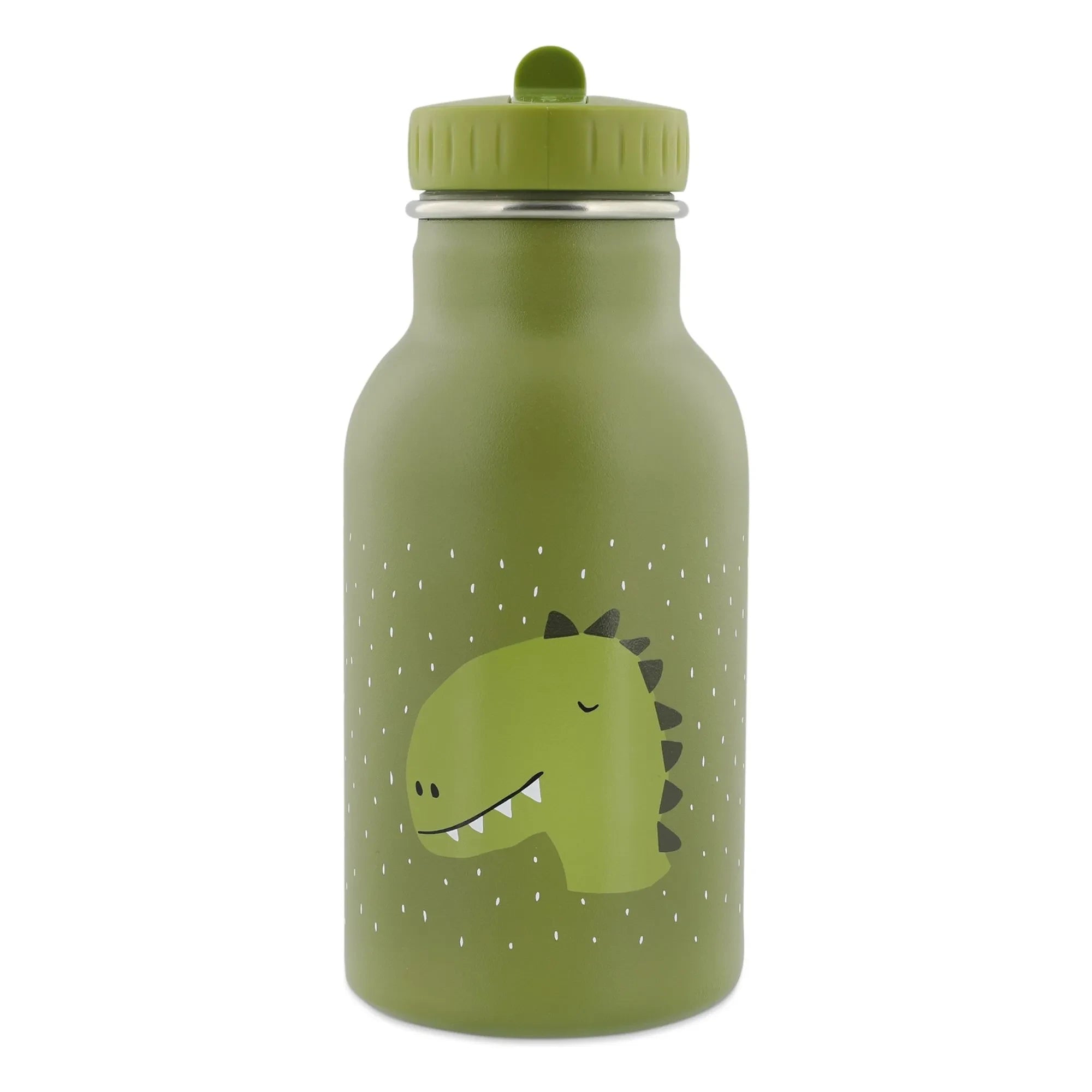 Trixie - Mr Dino 350 ml Insulated Water Bottle | Green