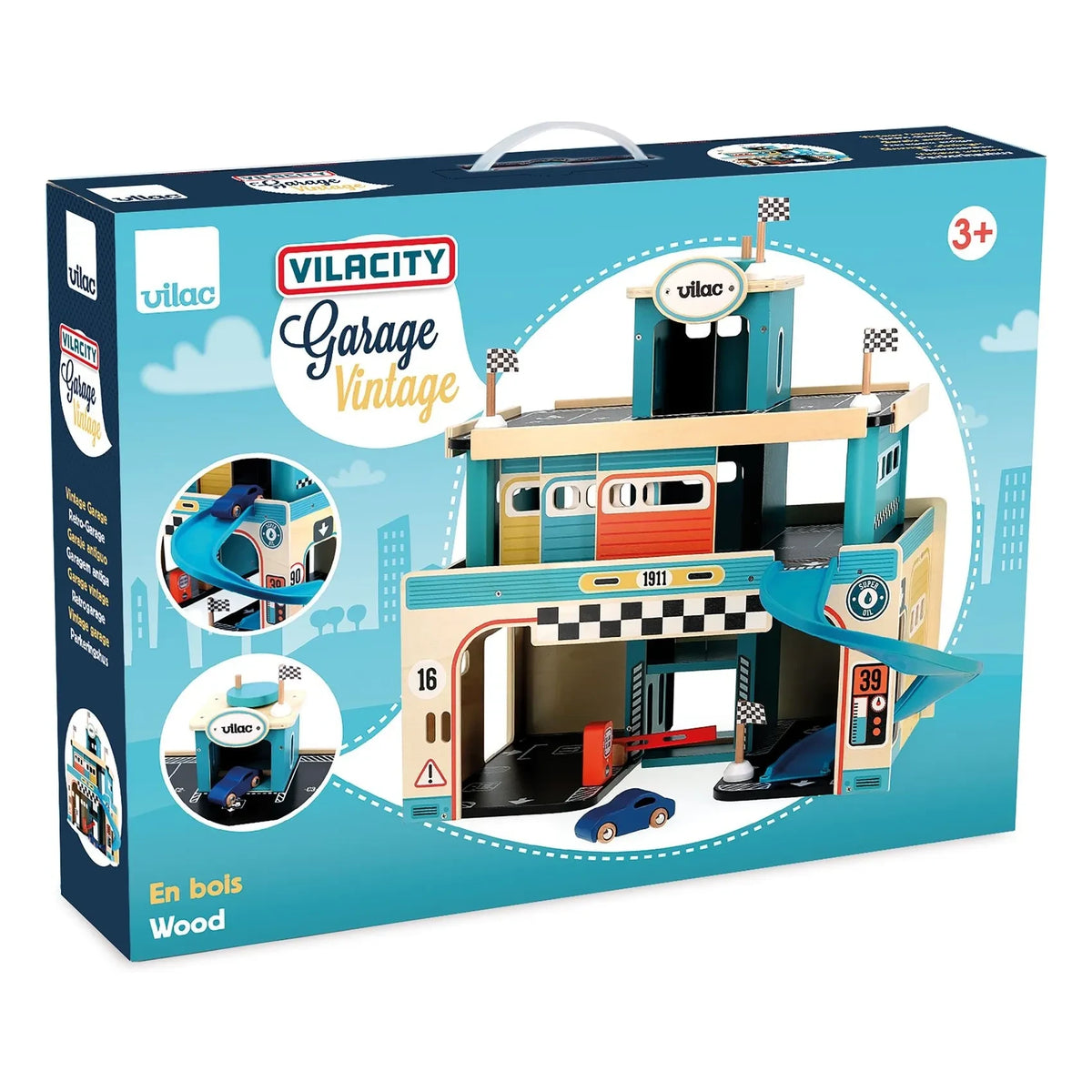 Vilac - Vilacity Wooden Garage