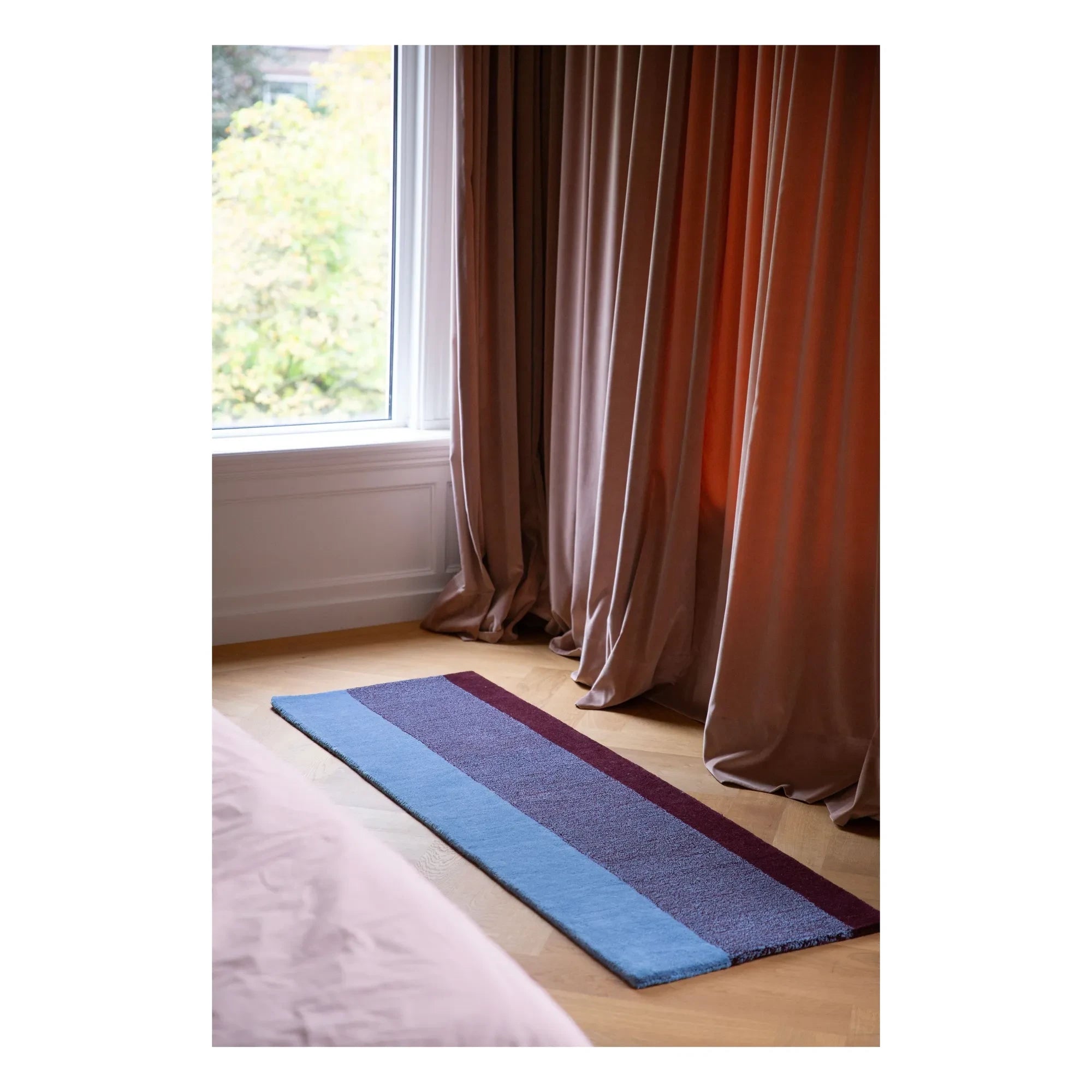Suite 702 - Wool Rugs | Burgundy