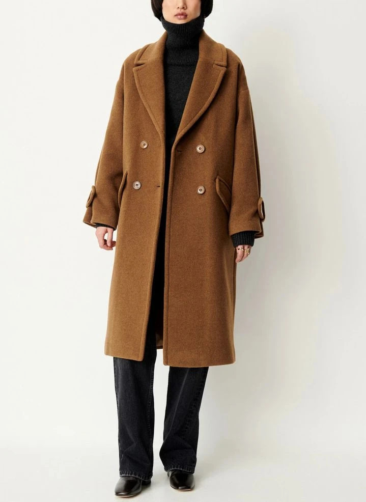 Sessùn - Mia Wool Coat | Camel