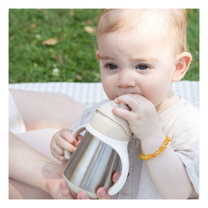 Béaba - Stainless Steel Straw Cup | Clay